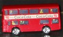 Coca Cola Die Cast Double Decker London Bus