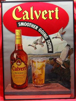 Framed Calvert Reserve Hunting Cardboard