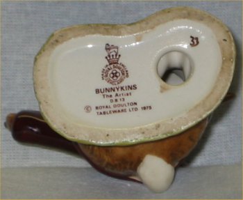 1975 Royal Doulton Bunnykins DB 13 - The Artist