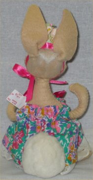 Annalee Easter Bunny Girl Rabbit Doll - 1976