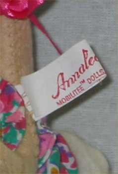 Annalee Easter Bunny Girl Rabbit Doll - 1976