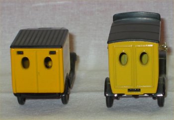 2 Coca Cola Miniature Delivery Trucks by Lledo