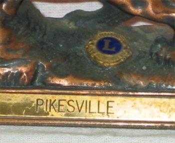 Lions Club Intl Paperweight - Pikesville, MD