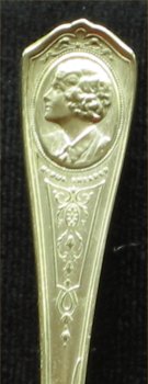 5 Silent Movie Star Spoons - Swanson, Shearer,
