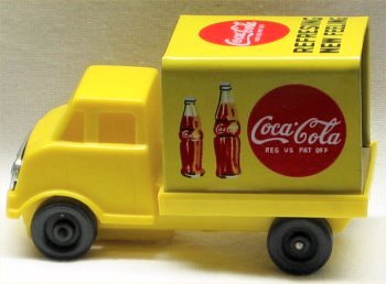 Coca Cola Friction Truck - Error Version