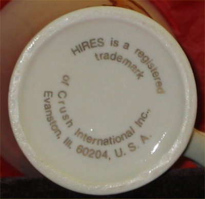 Hires Ceramic Root Beer Mug