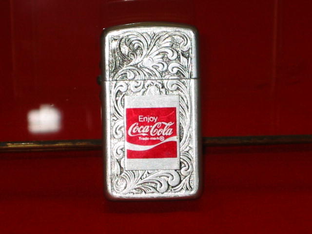 1970s Coca Cola Filigree Lighter