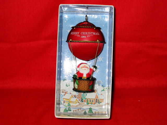 Hallmark Sailing Santa Ornament - 1981