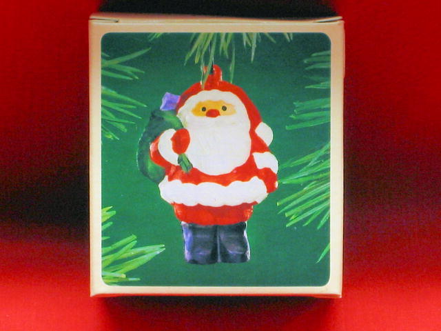 Hallmark Jolly Santa Ornament - 1983