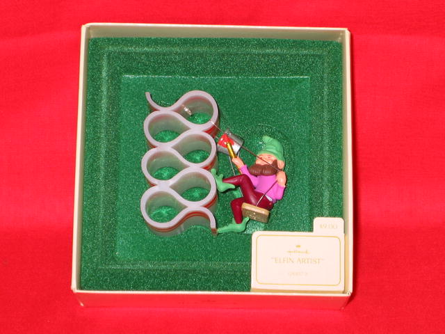 Hallmark Elfin Artist Ornament - 1982