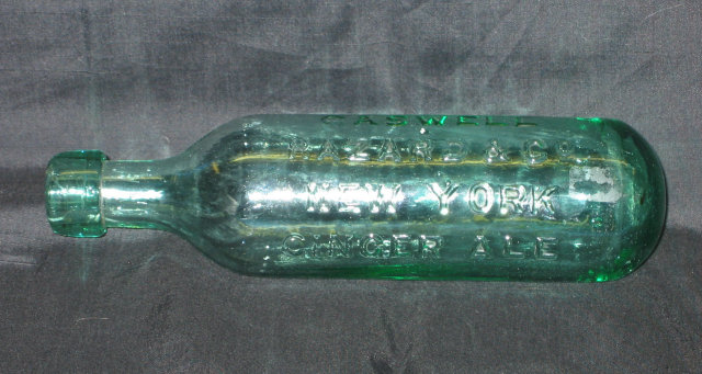 Caswell Hazard Ginger Ale Round Bottom Bottle