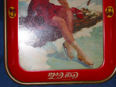 1941 Coca Cola Tray - The Skater