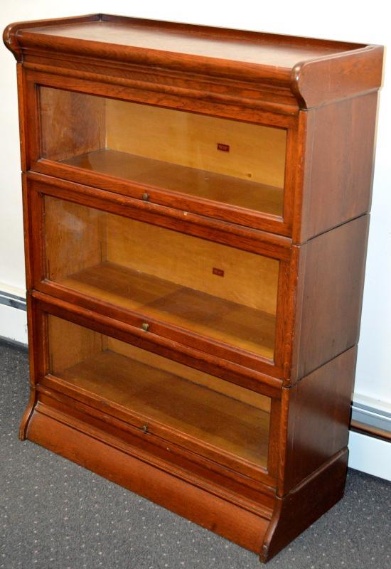18231 Oak Victorian Sectional Bookcase by Weir