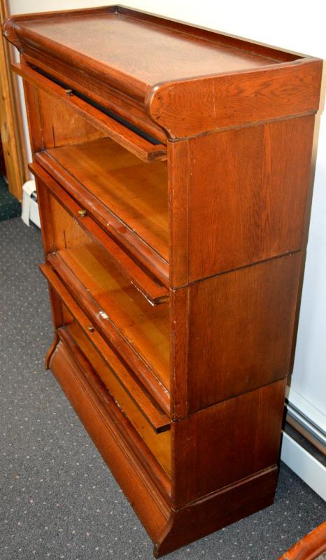 18231 Oak Victorian Sectional Bookcase by Weir