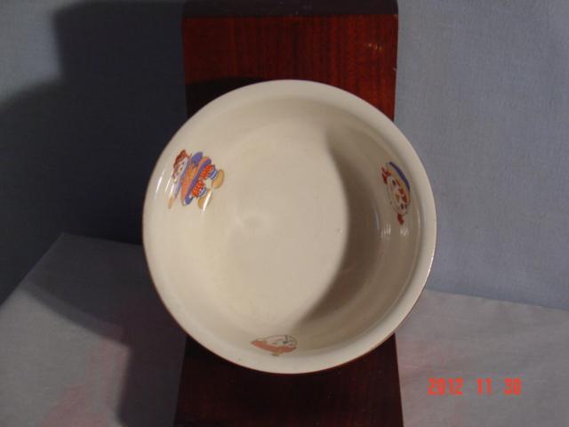 Raggedy Ann Bowl, small, Crooksville Pottery