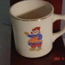 Raggedy Ann Cup, Crooksville Pottery