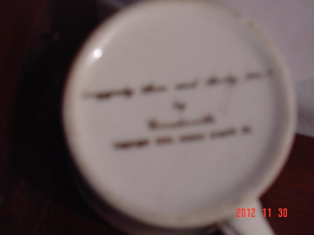 Raggedy Ann Cup, Crooksville Pottery