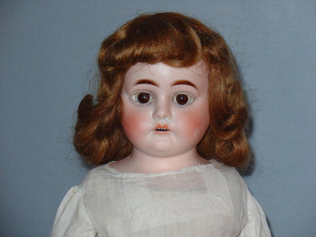 Heubach #1901 bisque and leather doll