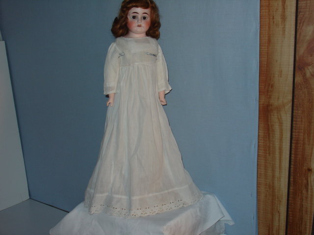 Heubach #1901 bisque and leather doll