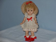 Ginny Doll, 1952, Tiny Miss Poodle cut, PL