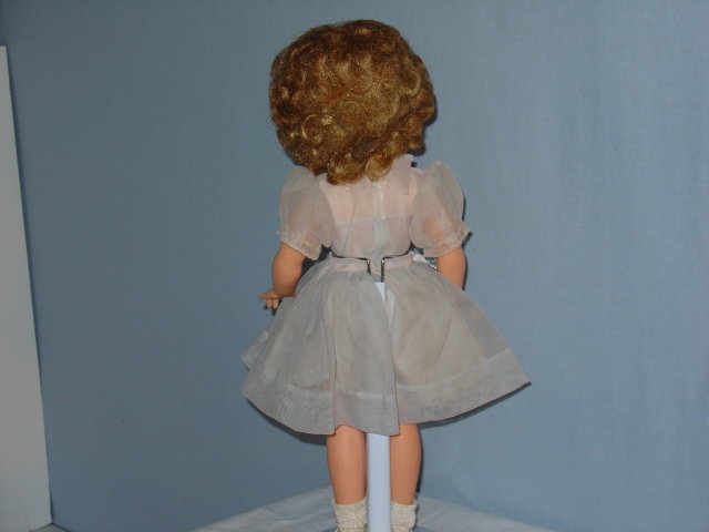Shirley Temple doll, tagged, 19