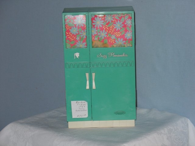 Barbie, Susy Goose Turquoise Refrigerator