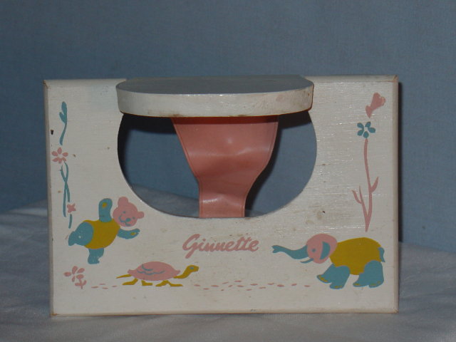 Ginnette Doll,1957, w/Wrist Tag & Feeding Table