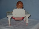 Ginnette Doll,1957, w/Wrist Tag & Feeding Table