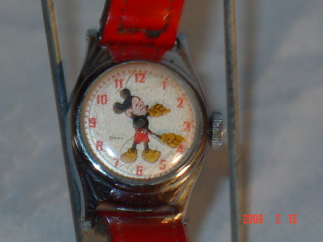 Mickey Mouse Watch, 1950's