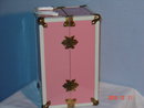 Ginny Pink Metal Trunk EX 1950's