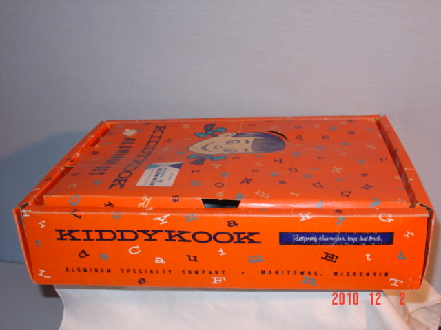 Kiddy Kooks Aluminum Pan Set MIB 1960's