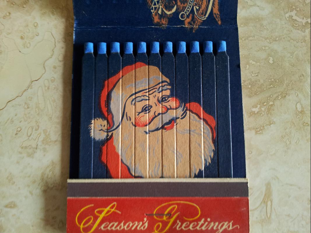 Bopp's Flower Shop Matchbook
