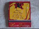 Bopp's Flower Shop Matchbook