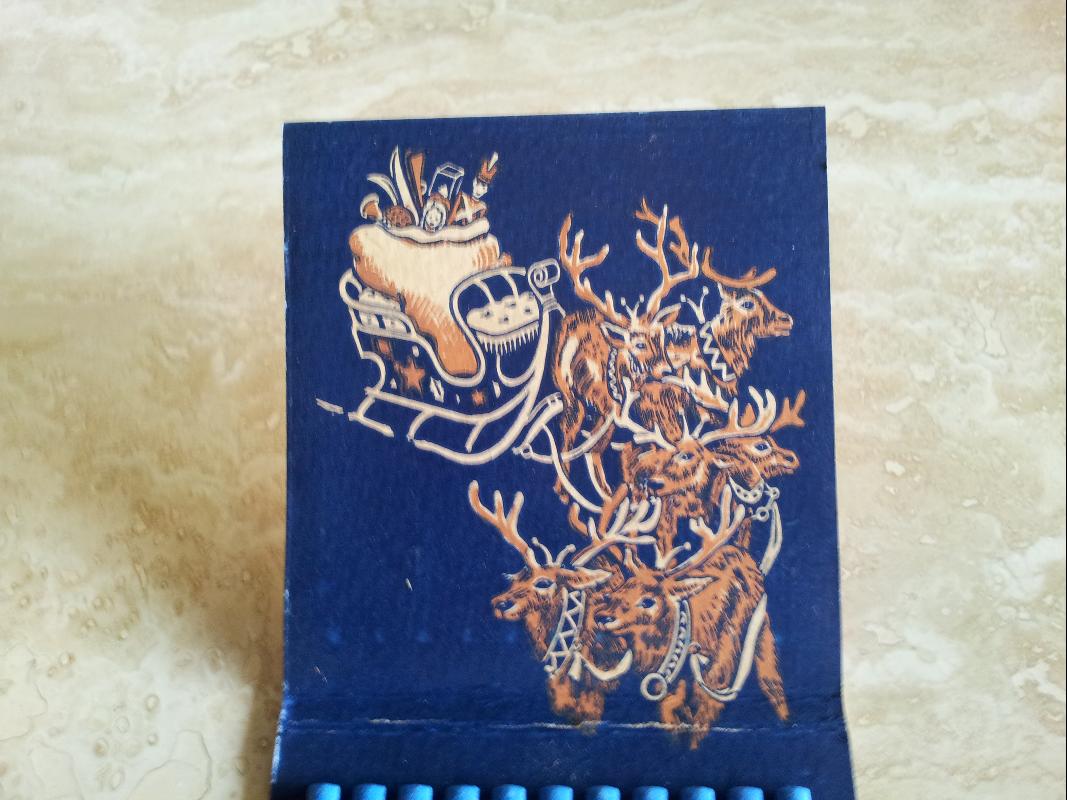 Bopp's Flower Shop Matchbook