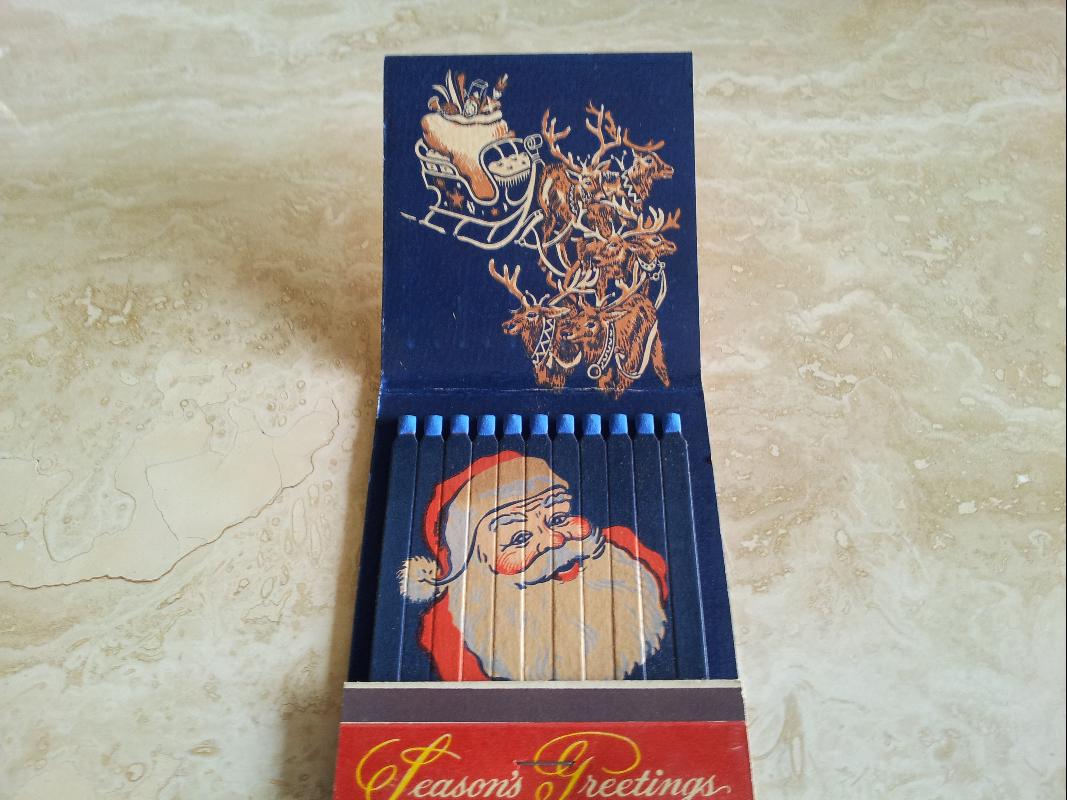 Bopp's Flower Shop Matchbook
