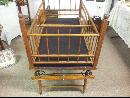 Antique Crib with Bouncer/Spring system