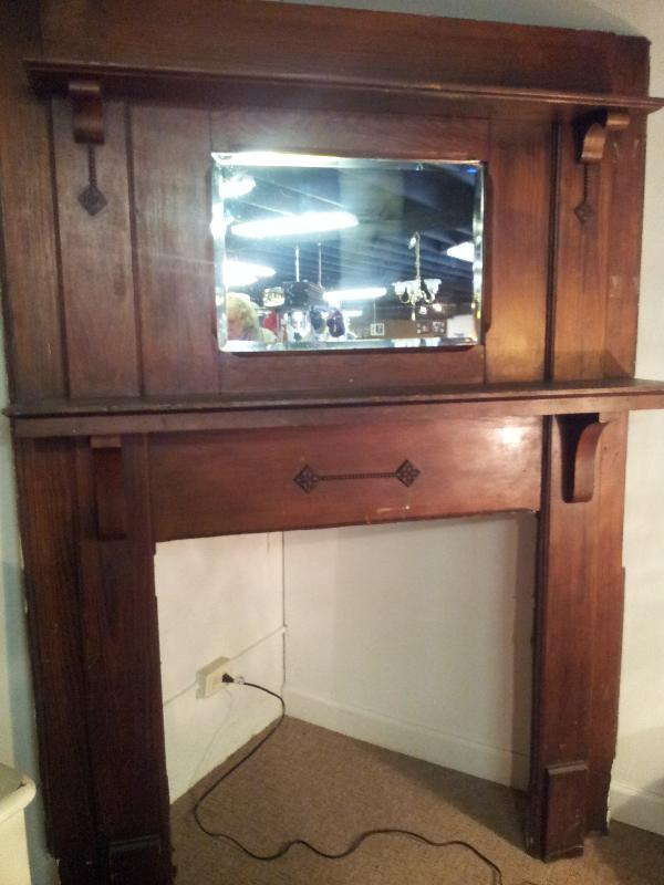Vintage Fireplace Mantle