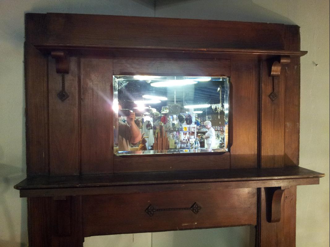 Vintage Fireplace Mantle