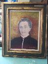 Folk Art Lady Mundelien Painting