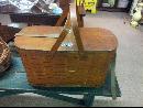 Vintage Picnic basket w/ Ice cooler