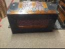 1800's Travel Humpback Trunk