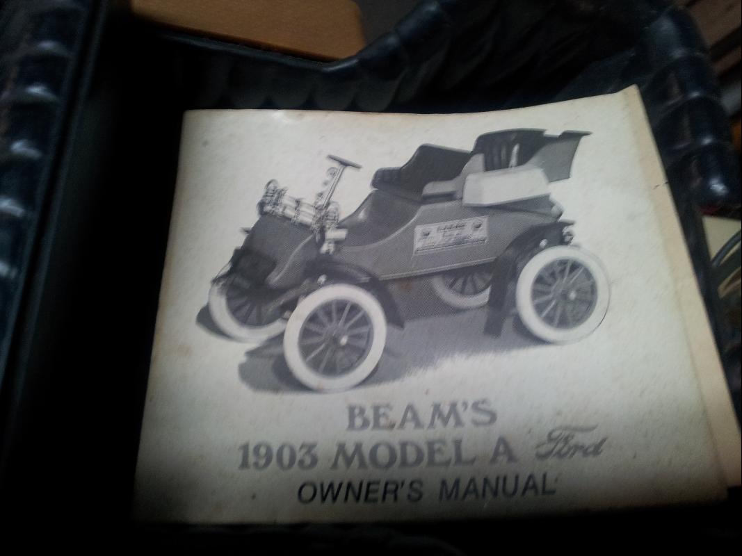 Jim Beam 1903 Ford Model A Liquor Decanter