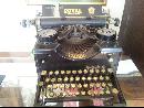 Royal Typewriter with Transparent Glass sides