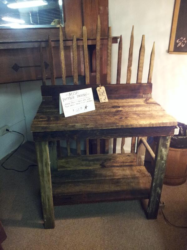 Amish Planter Table
