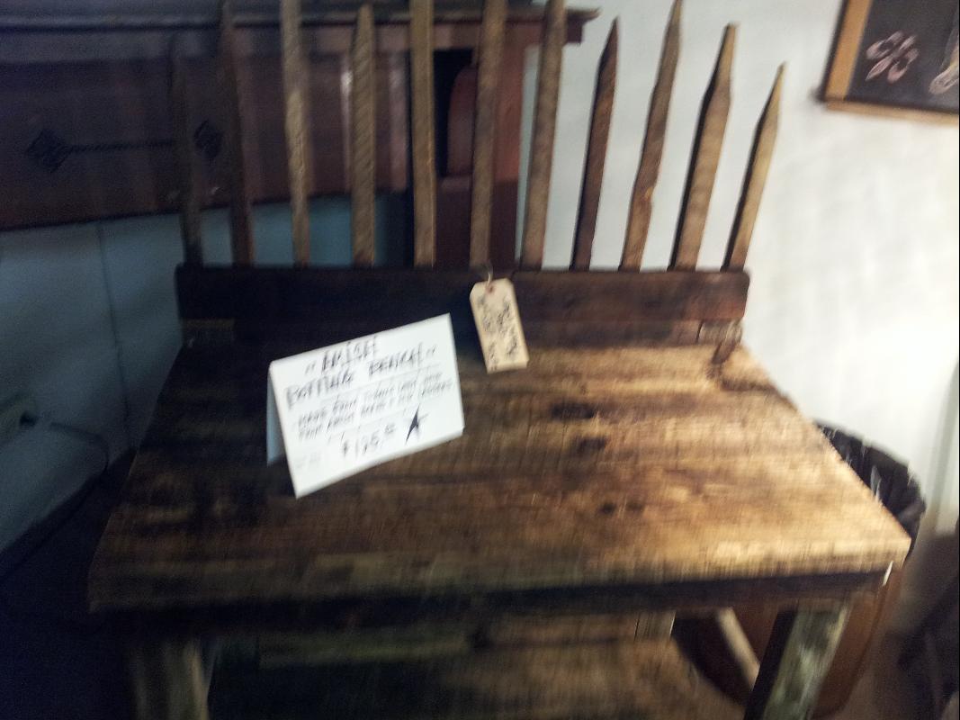 Amish Planter Table