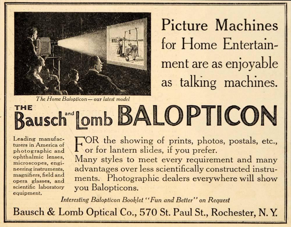 Bausch and Lomb Balopticon Type C Projector w/ Case