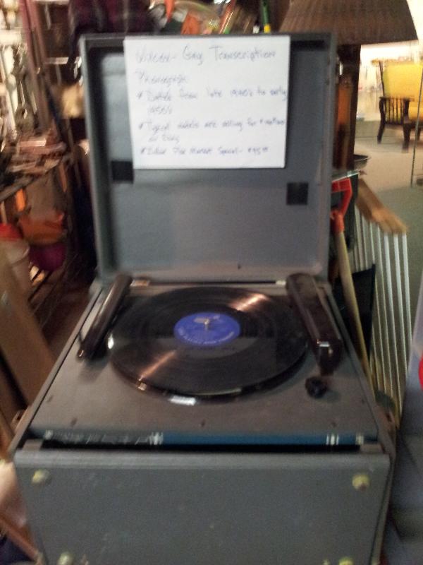 Wilcox-Gay Recordio Transcription Machine
