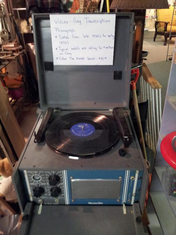 Wilcox-Gay Recordio Transcription Machine