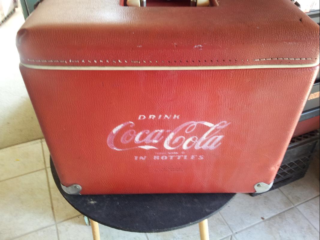Coca Cola 1950's Salesman Cooler