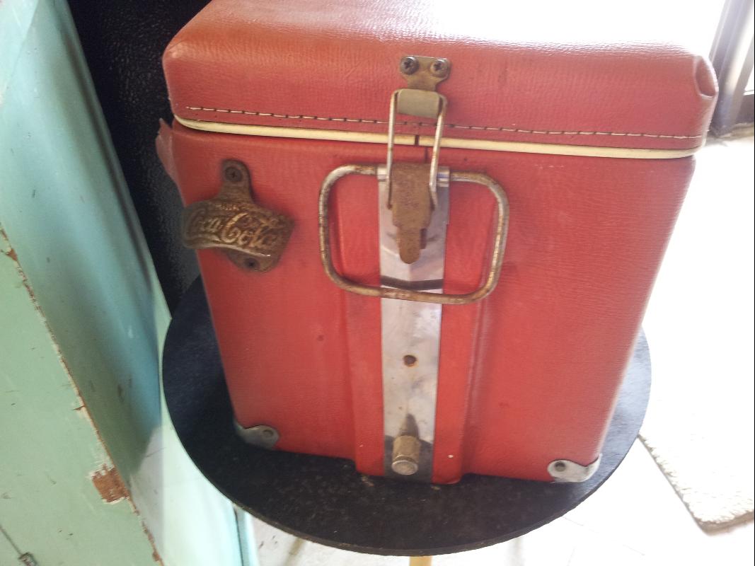 Coca Cola 1950's Salesman Cooler